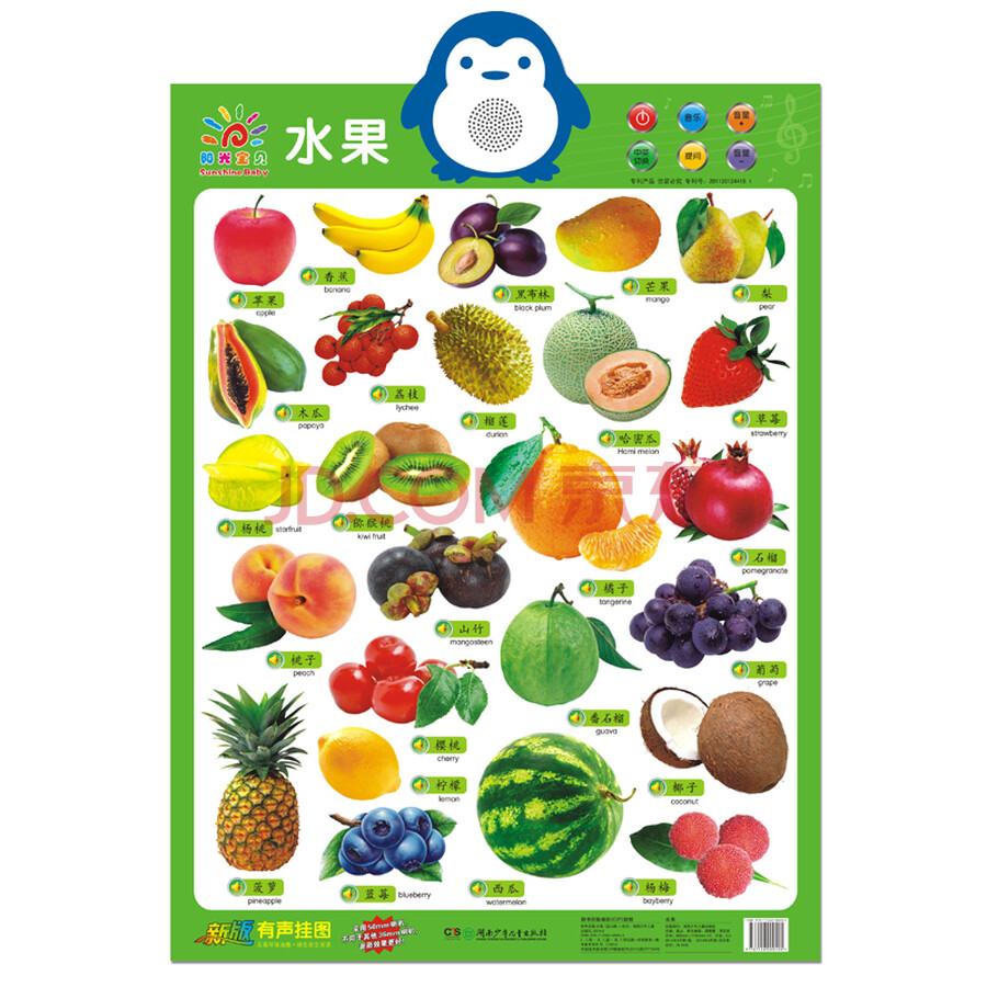童书 幼儿启蒙 阳光宝贝 阳光宝贝 新版有声挂图:水果作者简介   阳光