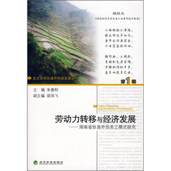 劳动力转移与经济发展：湖南省攸县外出务工模式研究