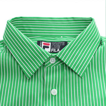 > fila斐乐男长袖衬衫25213401 深绿色-3 m