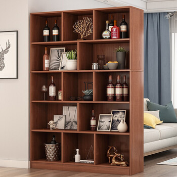 酒柜玄关进门隔断客厅装饰现代简约门厅间厅柜 【四层五门】优雅暖