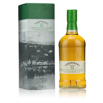【JD超市】英国原瓶进口洋酒 托本莫瑞Tobermory 单一麦芽  12年 苏格兰威士忌 700ml 单瓶礼盒装
