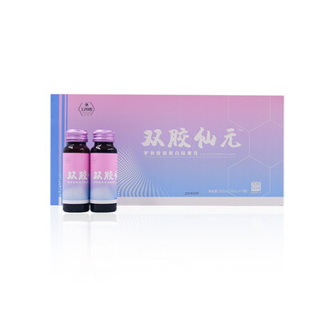 东阿阿胶 胶驴骨胶原蛋白肽350ml（50ml*7支）胶原蛋白口服液双胶仙元低聚肽小分子肽果饮
