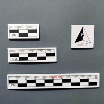 文物考古比例尺器物摄影拍照3/10/40厘米指北针摄影参照比例尺 小号带