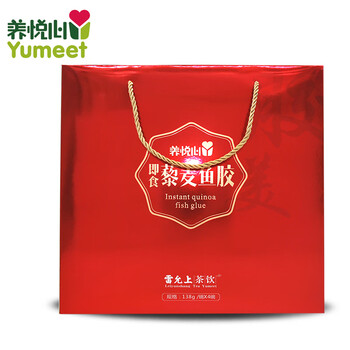 养悦心 即食藜麦鱼胶礼盒 138克/碗*4碗