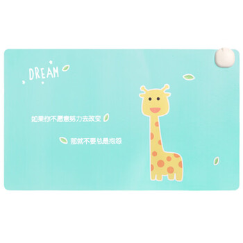 玲魅 发热加热鼠标垫 桌面智能发热垫办公暖桌垫办公暖桌宝 写字台可爱暖手垫/暖手宝 小鹿
