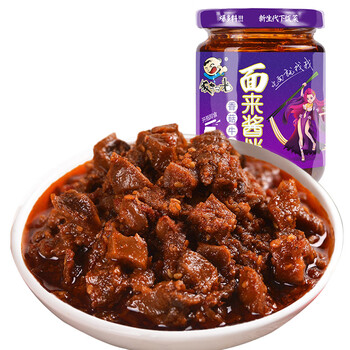 饭扫光下饭菜香菇牛肉酱200g