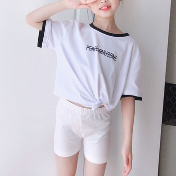 蔺涵女童安全裤夏季新款3-12岁小女孩穿的防走光平角打底裤儿童中大童