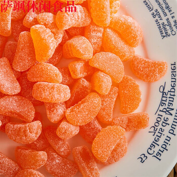 醉鲜香 天津传统老味糖果酸甜橘子瓣软糖硬糖零食桔子糖顺a 硬橘子糖