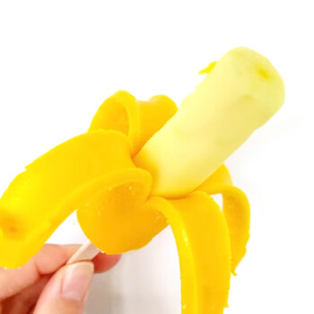 落蓝笨nana雪糕剥皮香蕉冰淇淋苹果味冷饮笨nana冰棍 笨nana 10支