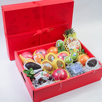 水果混搭礼盒装 春节送礼 高端混搭水果礼盒年货节送人水果拼装组合