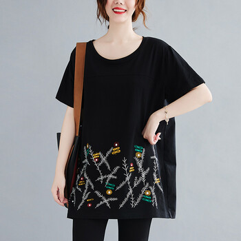 萌菲思加肥加大码女装200斤女人穿的特体超肥胖妈妈冰爽t恤套装中老年