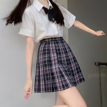 【jk制服官方】日系jk制服格裙校供感学院风长袖衬衫全套职业百褶半身