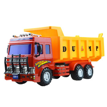力利大号翻斗车工程车运输卡车大货车儿童惯性小汽车玩具宝宝男孩