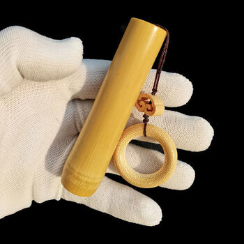 索芙太 成品实心玉竹文玩手把件玉化老料特级竹子竹雕刻异形批发天然