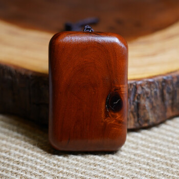 禾魅 雷击木护身牌吊牌平安牌 挂件道家天然雷击枣木