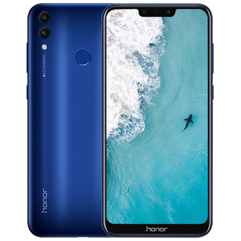 华为huawei荣耀畅玩8c手机蓝色深蓝色系