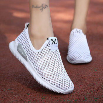 支持国货李·宁官方旗舰店运动鞋大码镂空网鞋女4142夏季薄款网眼透气