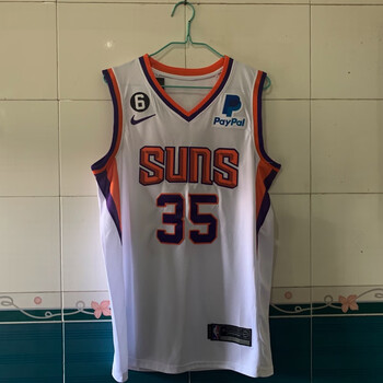 永联 杜兰特太阳队球衣35号城市版篮球服kd复古球迷版球衣 如图 xl185