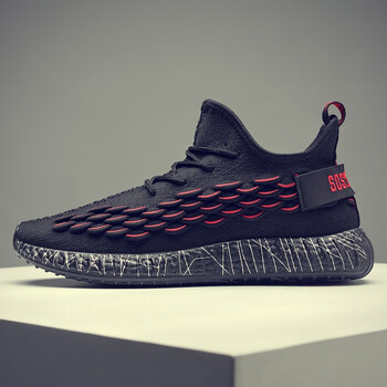 潮小二（CHAOXIAOER）男士黑红 42