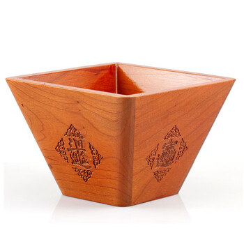 星座缘 桃木日进斗金摆件米斗四方 米斗用品米斗升 米升子米斗老式