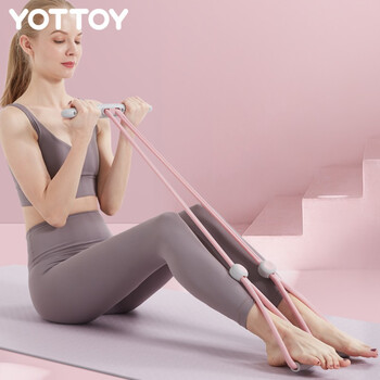 yottoy 脚蹬拉力神器仰卧起坐辅助男女健身瑜伽家用普拉提绳