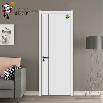 盼盼木门卧室门实木复合门室内房间门平开免漆门中国一线品牌木门ppy