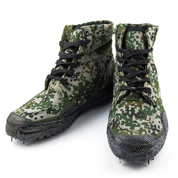 3537解放鞋男作训鞋迷彩鞋男耐磨透气帆布劳保户外军迷徒步鞋夏季工地
