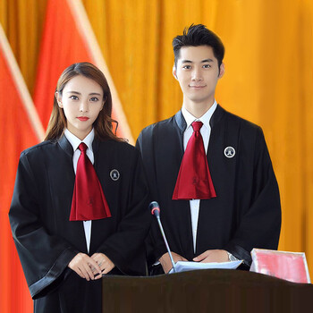 莱威卡律师袍律协男女服服装律师服统一标准职业外套上衣袍服薄款