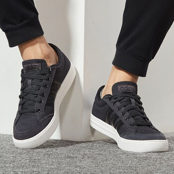 阿迪达斯（Adidas）板鞋B43908百搭黑色 40.5，40