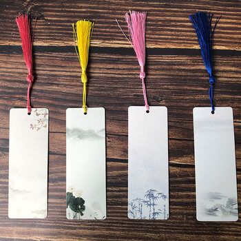 书签古风书签书签古风流苏创意空白自制书签diy材料包古典中国风学生
