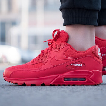 耐克(nike)跑步鞋aj1285-602 大学红air max 90 42