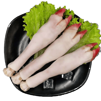 棠鲜生 现杀新鲜生羊蹄子羊脚带筋山羊蹄子 新鲜羊蹄2斤装