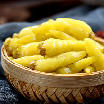 贵州泡椒小米辣椒野山椒特辣辣椒批发泡菜泡椒凤爪 青小米泡椒 1000g*