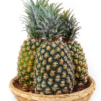 海南金钻凤梨新鲜当季时令精品水果香水大菠萝手撕无眼波萝整箱 1个装