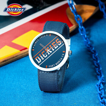 dickies新年礼物情侣款潮流硅胶表女中性时尚手表男中性多色学生手表