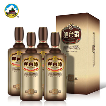 西柏坡酒梅兰竹菊42度浓香型白酒500ml瓶装河北石家庄特产4瓶整箱装