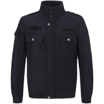 警辅服装真品公发春秋执勤服套装单位工作服冬季加厚防寒夹克外套制服