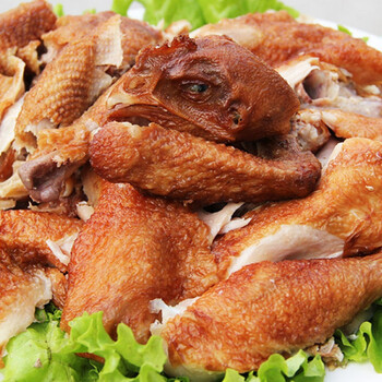 扒鸡德州麻油鸡正宗方老泰整箱手扒鸡即食卤味烧鸡手撕鸡整只 500克