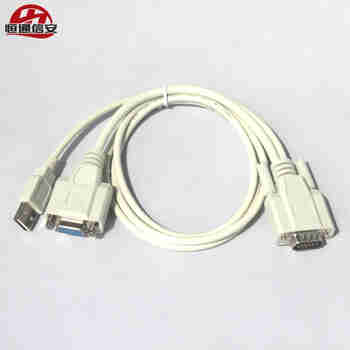 恒通信安GRQ-03C/GRQ-03H/GRQ-03E微机计算机电脑视频相关干扰防护器专用VGA转接线
