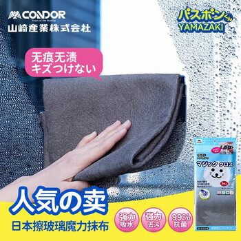 CONDOR日本神奇魔力抹布擦玻璃神器
