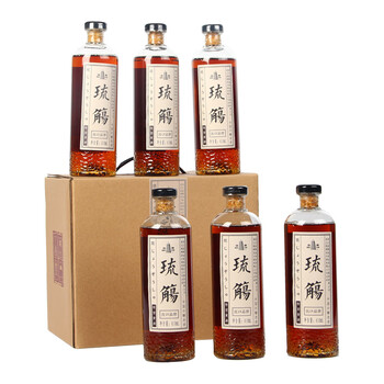 塔牌 绍兴黄酒 琉觴 出口特型黄酒 半甜型黄酒 410ml*6瓶 整箱装