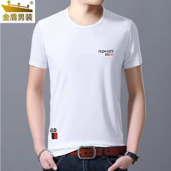 金盾（KIN DON） 短袖 男士T恤 8806白色 
