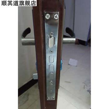 门锁套装锁具家用把手通用型铁门天地锁大门锁木门锁室内门锁【不通用