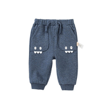 davebella戴维贝拉童装男童运动裤儿童裤子男宝宝休闲裤2021新款秋装