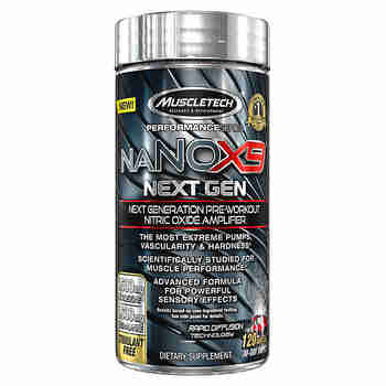 肌肉科技（MUSCLETECH）氮泵肌酸粉 氮泵X5提升力量爆发力耐力增肌疲劳恢复健身运动补剂 氮泵速溶片X9(120片）
