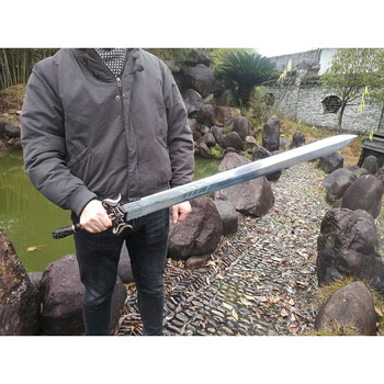 仙剑奇侠传三镇妖剑宝剑神魔剑影视龙泉市刀剑收藏未开刃 神魔剑 全铜