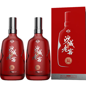 沙城老窖 匠心陆 浓香型白酒 纯粮食白酒 送礼宴请 475ml 42度2瓶
