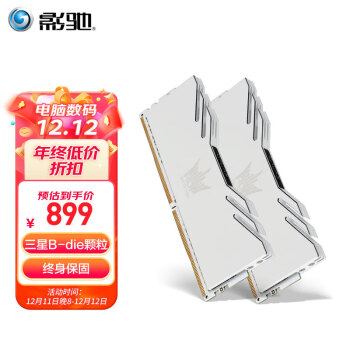 影驰（Galaxy）16GB(8G×2) DDR4 4000 台式机内存条 名人堂 HOF Extreme系列