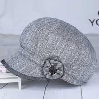 oimg中老年人帽子女士妈妈春秋天薄款布帽老人奶奶遮阳单帽婆婆鸭舌帽