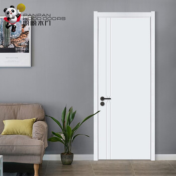 盼盼木门卧室门实木复合门室内房间门平开免漆门中国一线品牌木门ppy